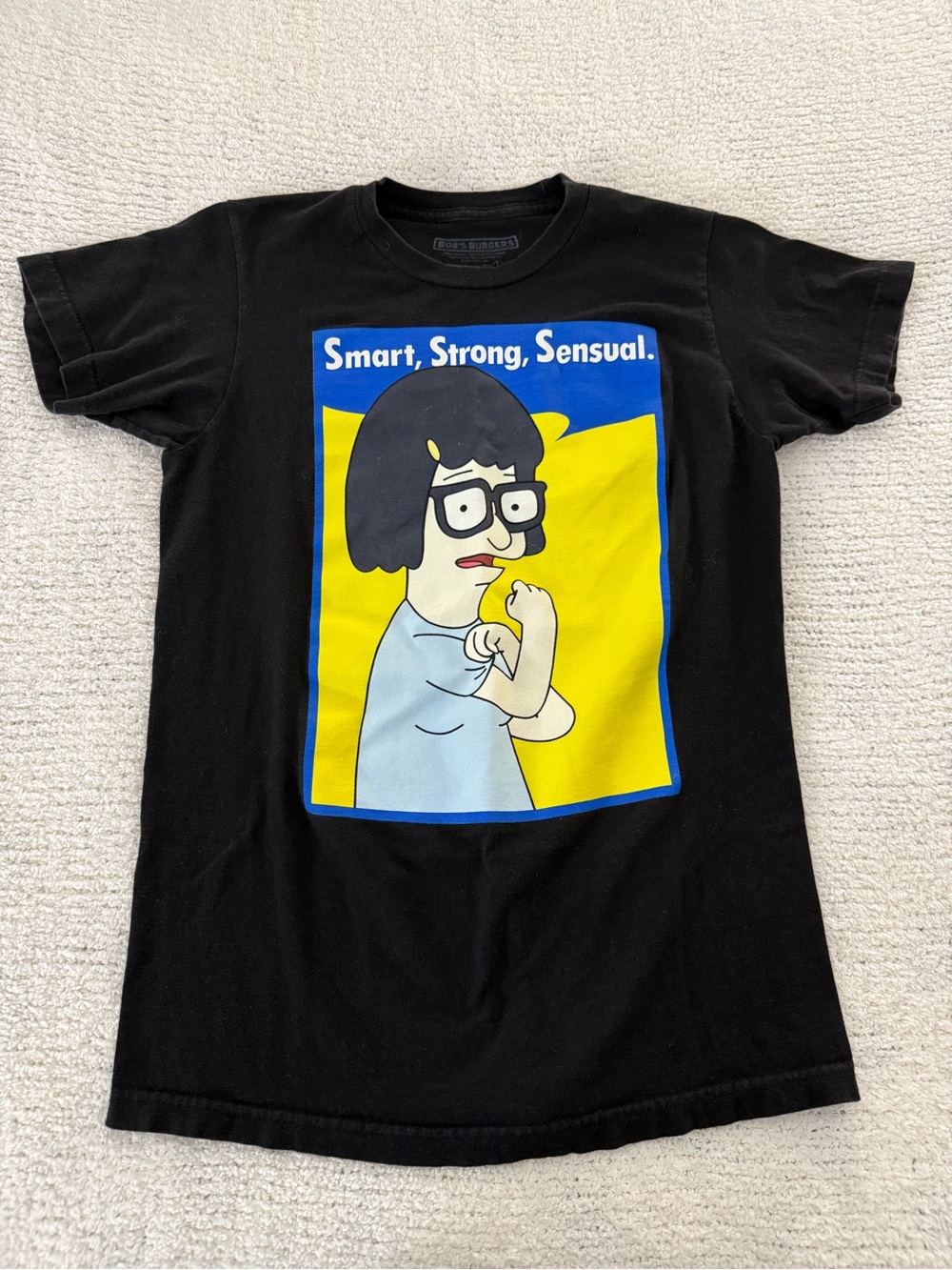 Bob’s Burgers Tina Belcher “Smart, Strong, Sensual” Graphic Tee